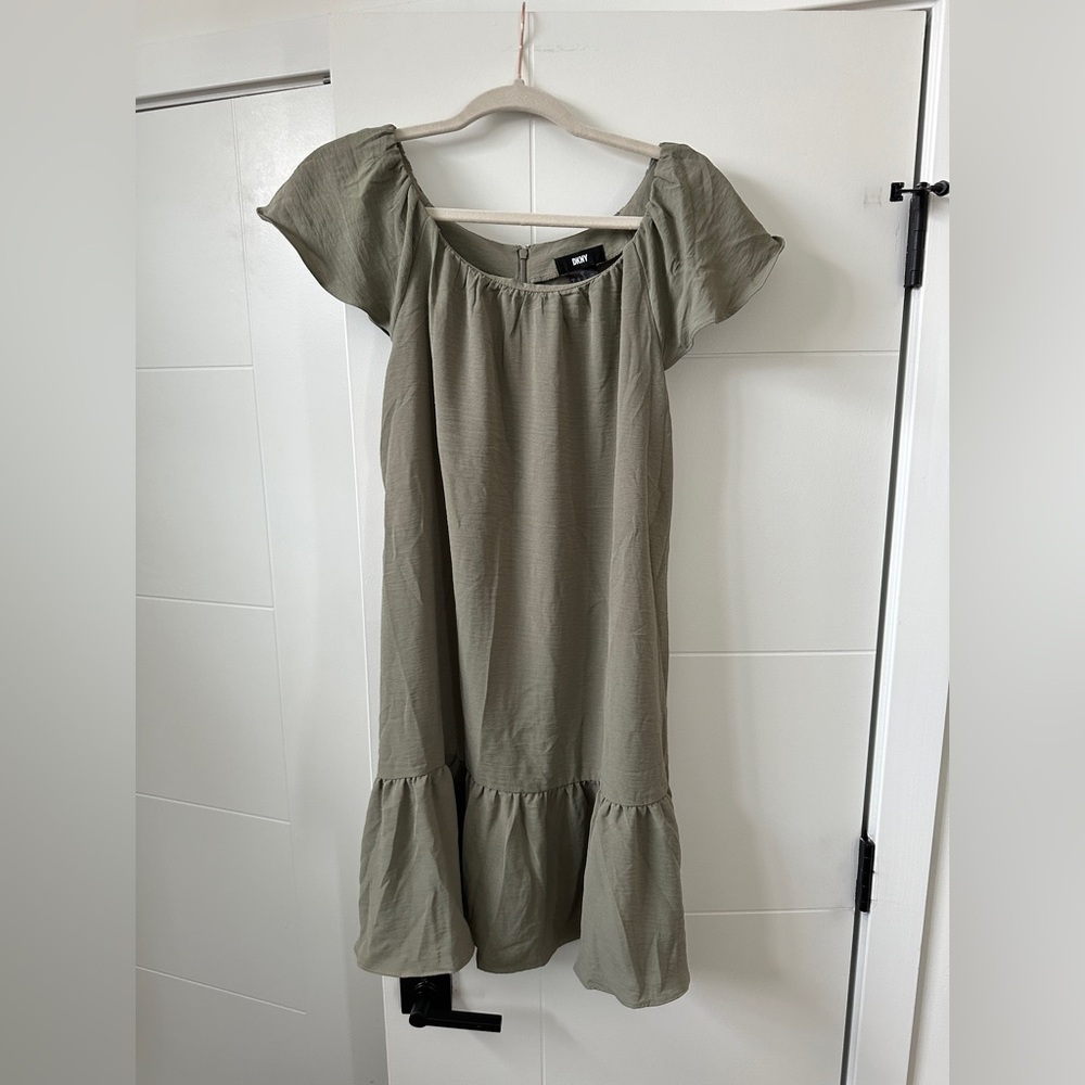 DKNY Olive Green Women's Dress